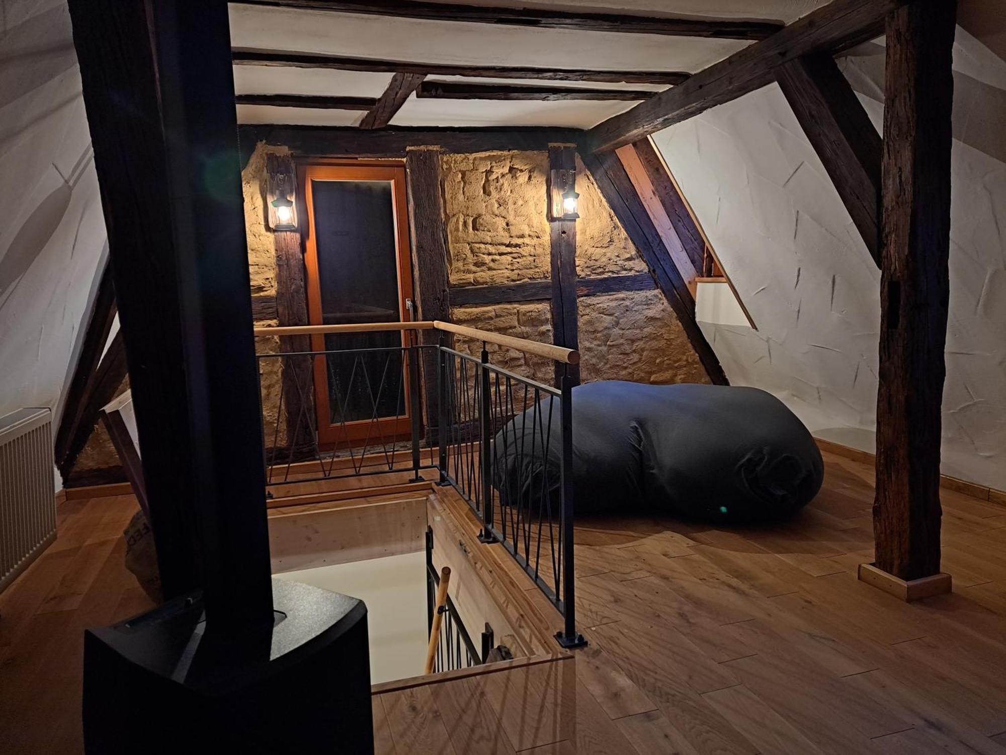 Gaestehaus Merlin Mit Saunabereich Bad Bergzabern Exterior foto